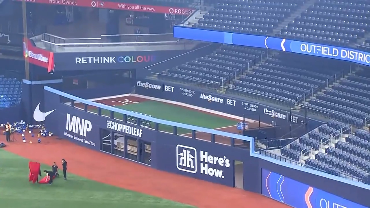 Blue Jays unveil new unique Rogers Centre outfield dimensions - The Athletic