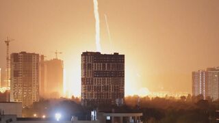 Russia launches waves of attacks on Ukraine