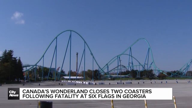 Canada's Wonderland shuts down two rides following coaster fatality in Georgia