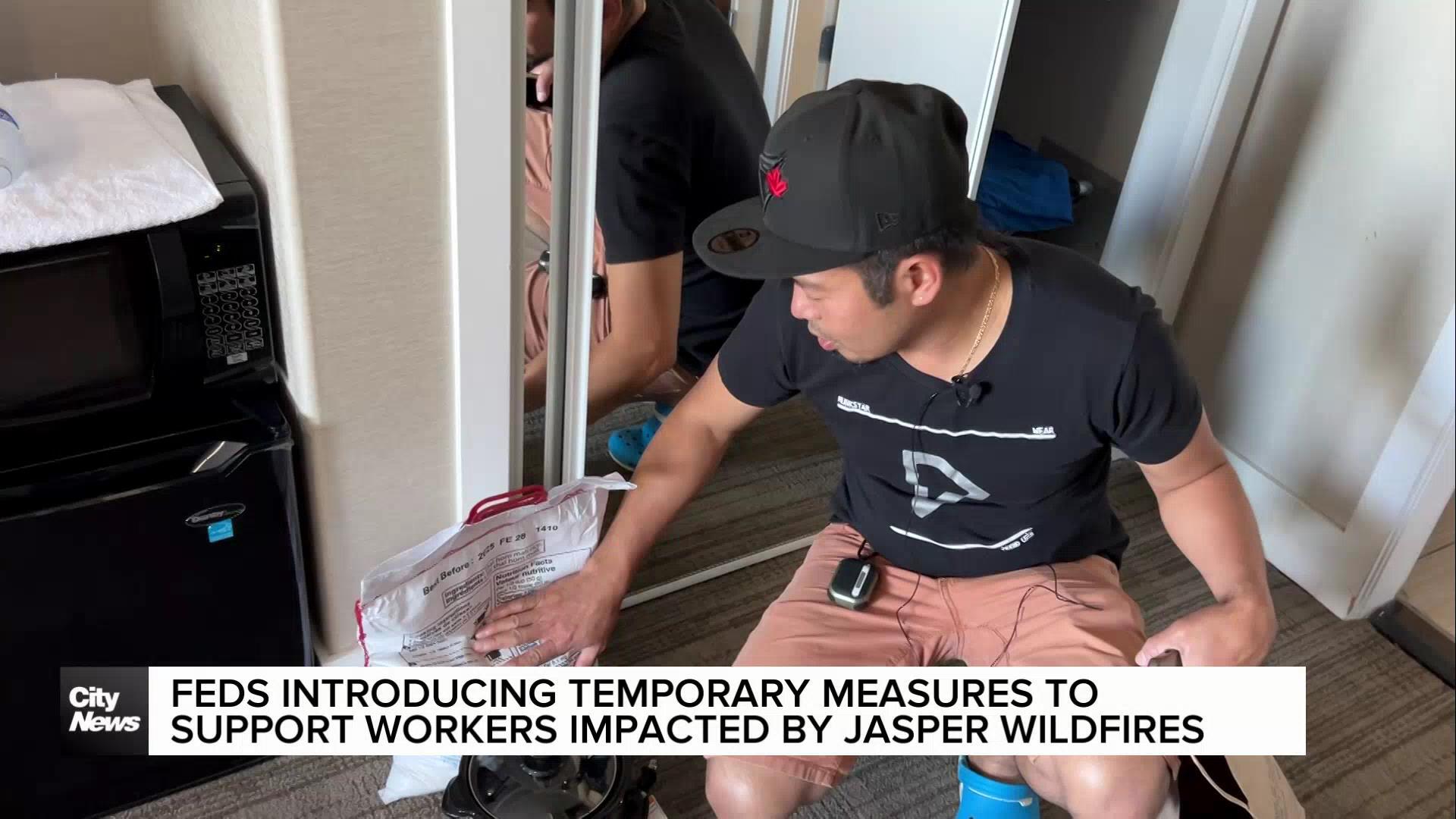 Feds introduce temporary measures to support workers impacted by Jasper wildfires