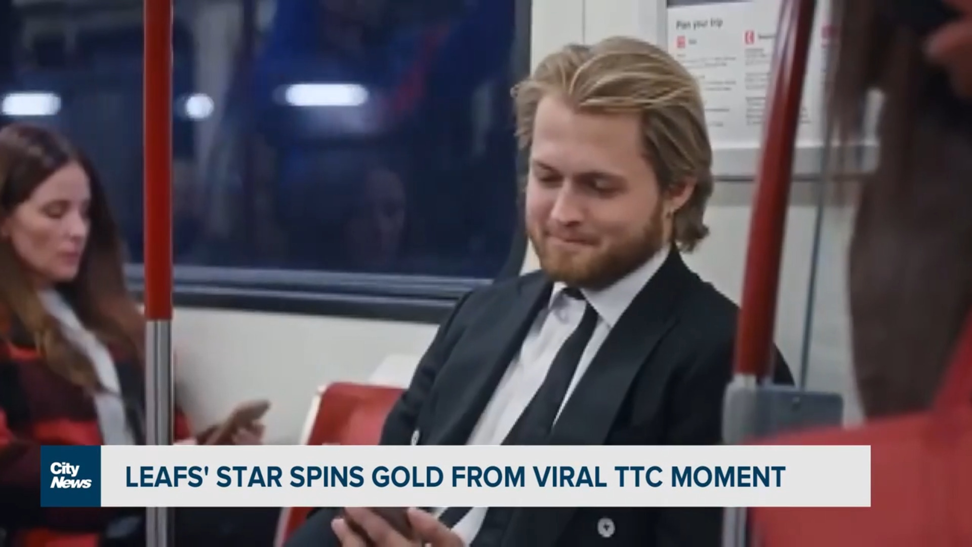 Leafs' star turns viral moment into a positive