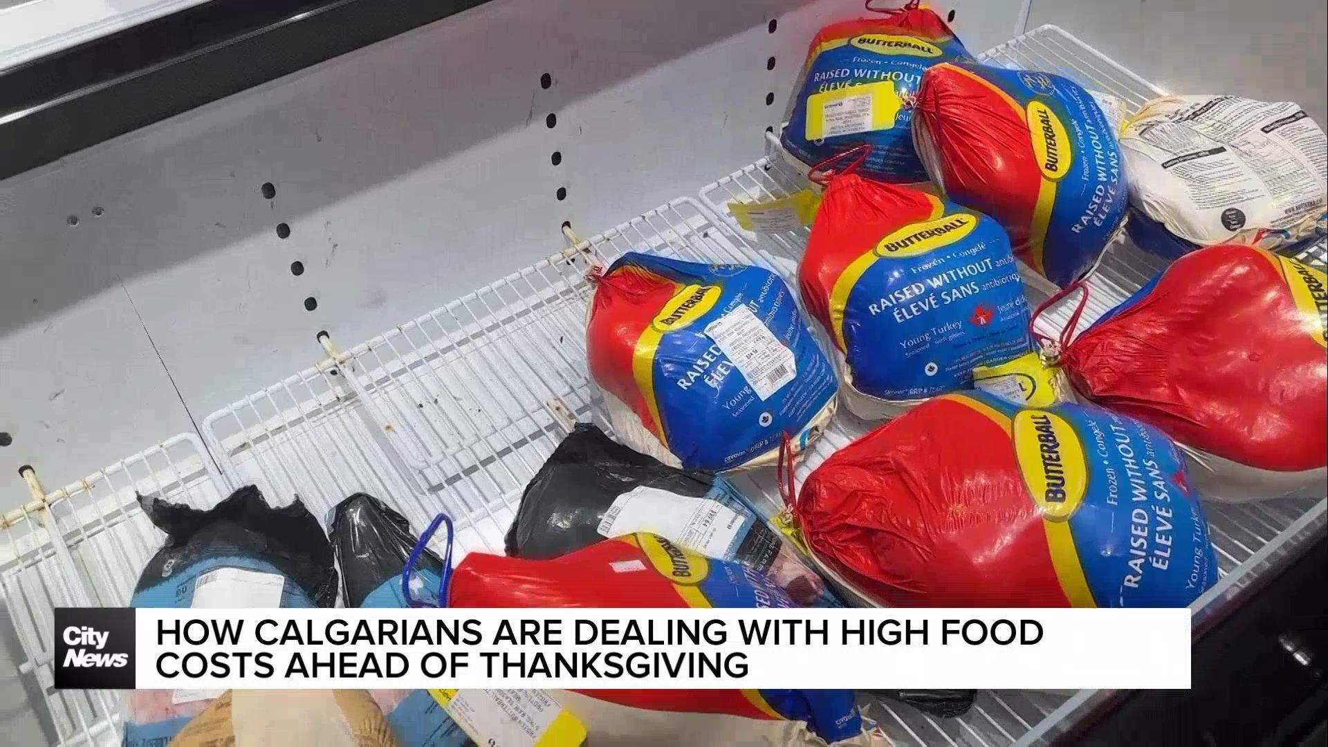 How Calgarians are dealing with high food costs ahead of Thanksgiving