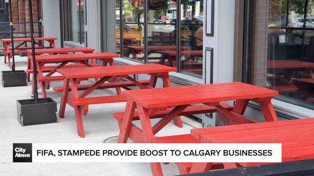 Calgary businesses feel Stampede, FIFA effect
