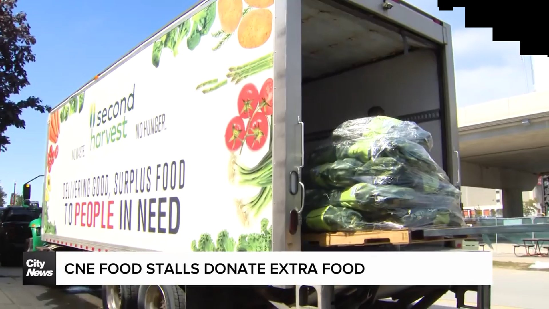 CNE vendors donate surplus food to local food banks