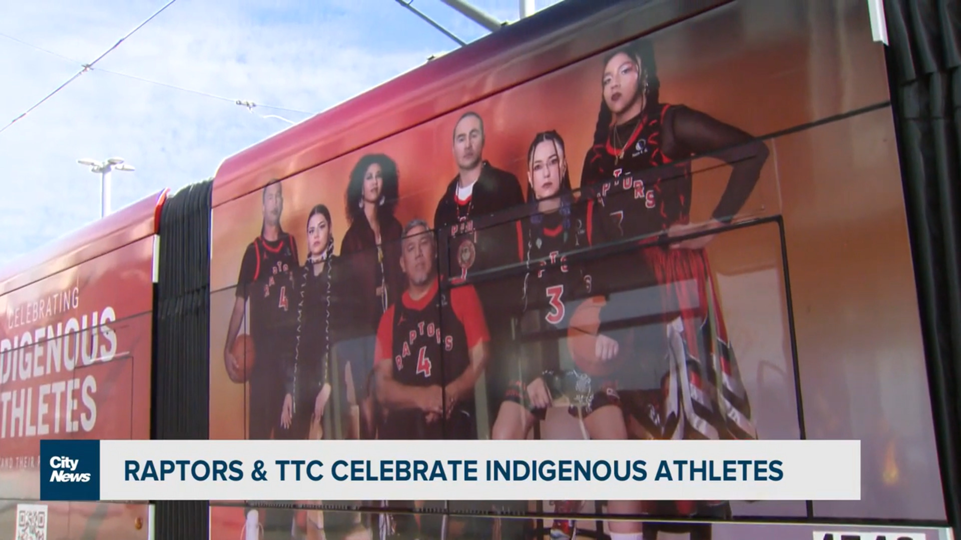 TTC and Toronto Raptors celebrate Indigenous athletes