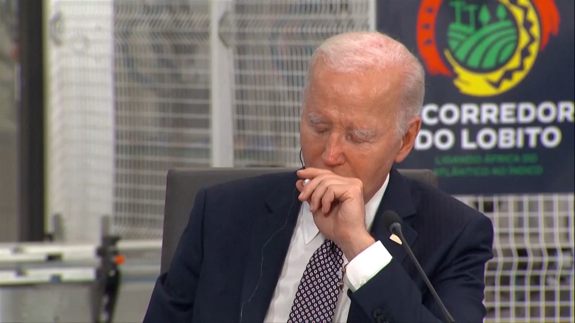 WATCH: Biden appears to fall asleep during meeting