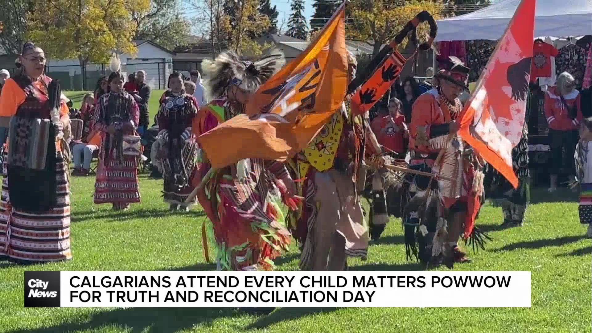 Calgarians attend Every Child Matters Powwow for Truth and Reconciliation Day