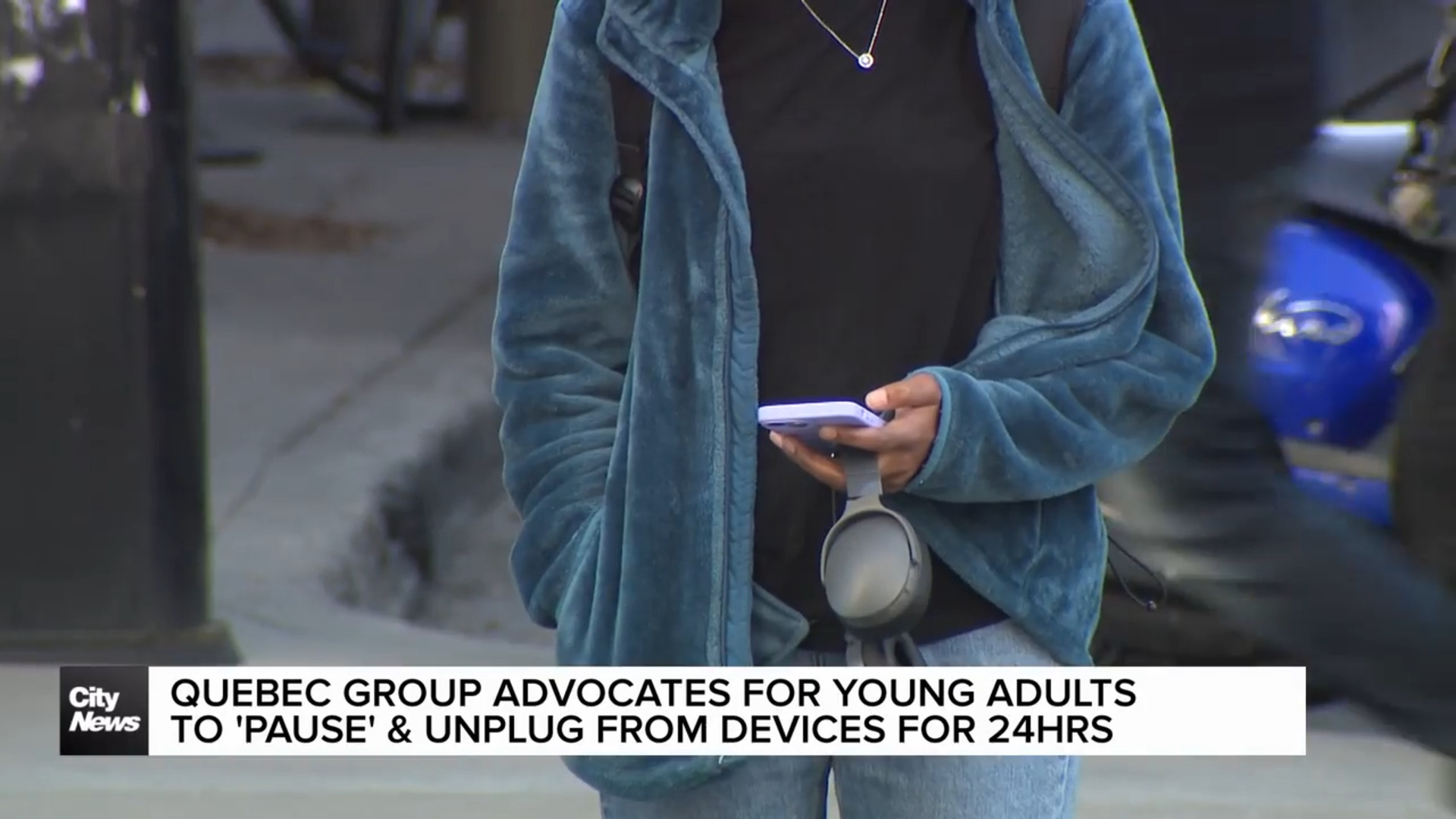 Disconnect from your devices for 24hrs: Quebec group challenge