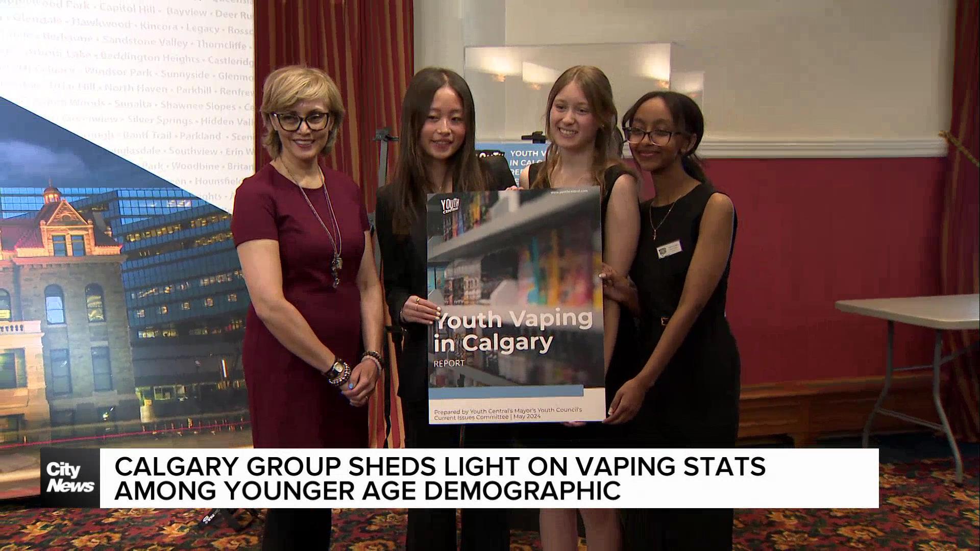 Calgary group sheds light on vaping stats among youth