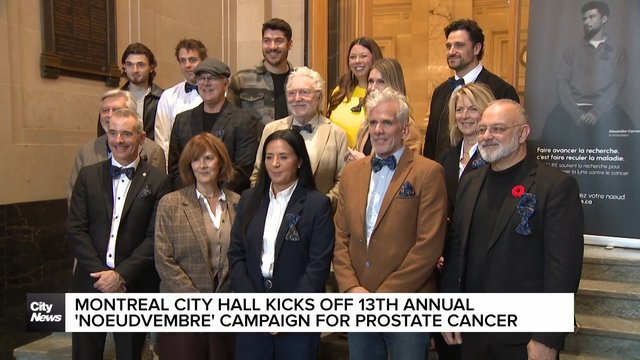 Montreal City Hall launches 13th annual 'Noeudvembre' campaign