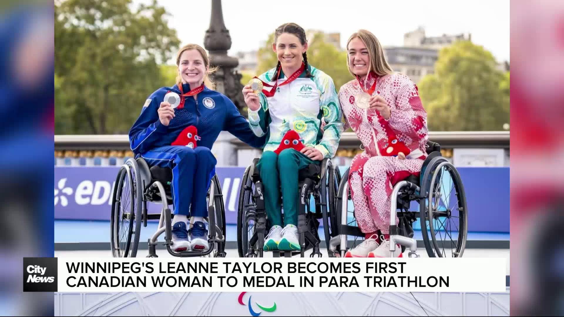 Winnipeg's Leanne Taylor makes history at Paralympics