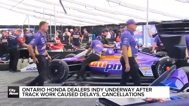 Ontario Honda Dealers Indy underway after track work caused delays, cancellations