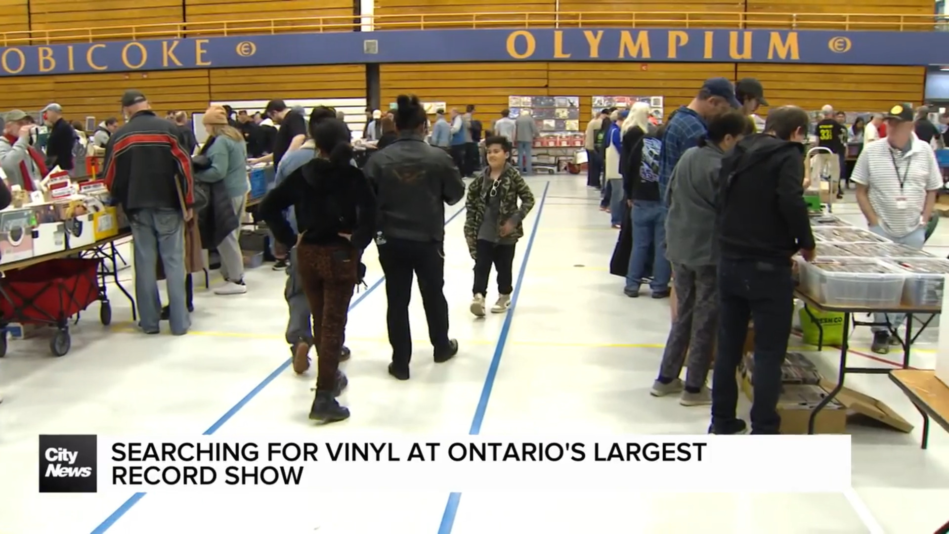 Searching for vinyl at Ontario's largest record show