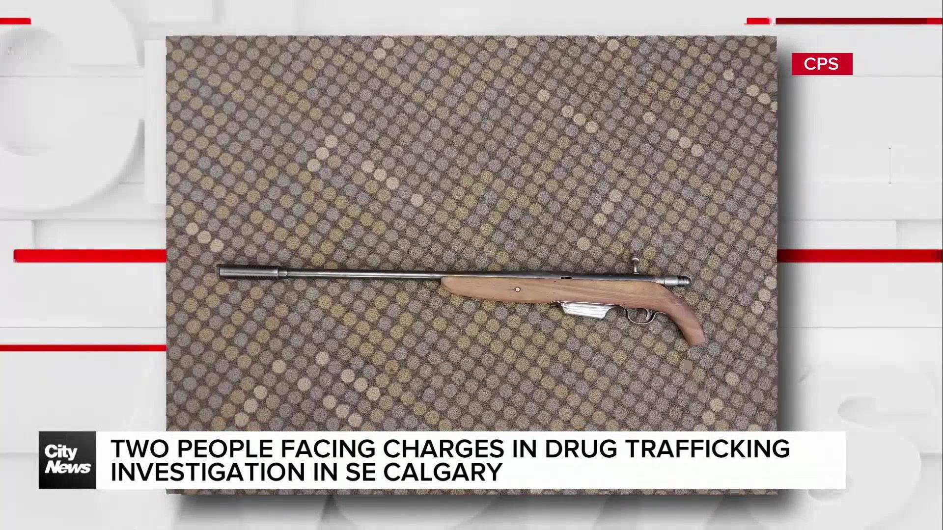 Two people facing charges in drug trafficking investigation in SE Calgary