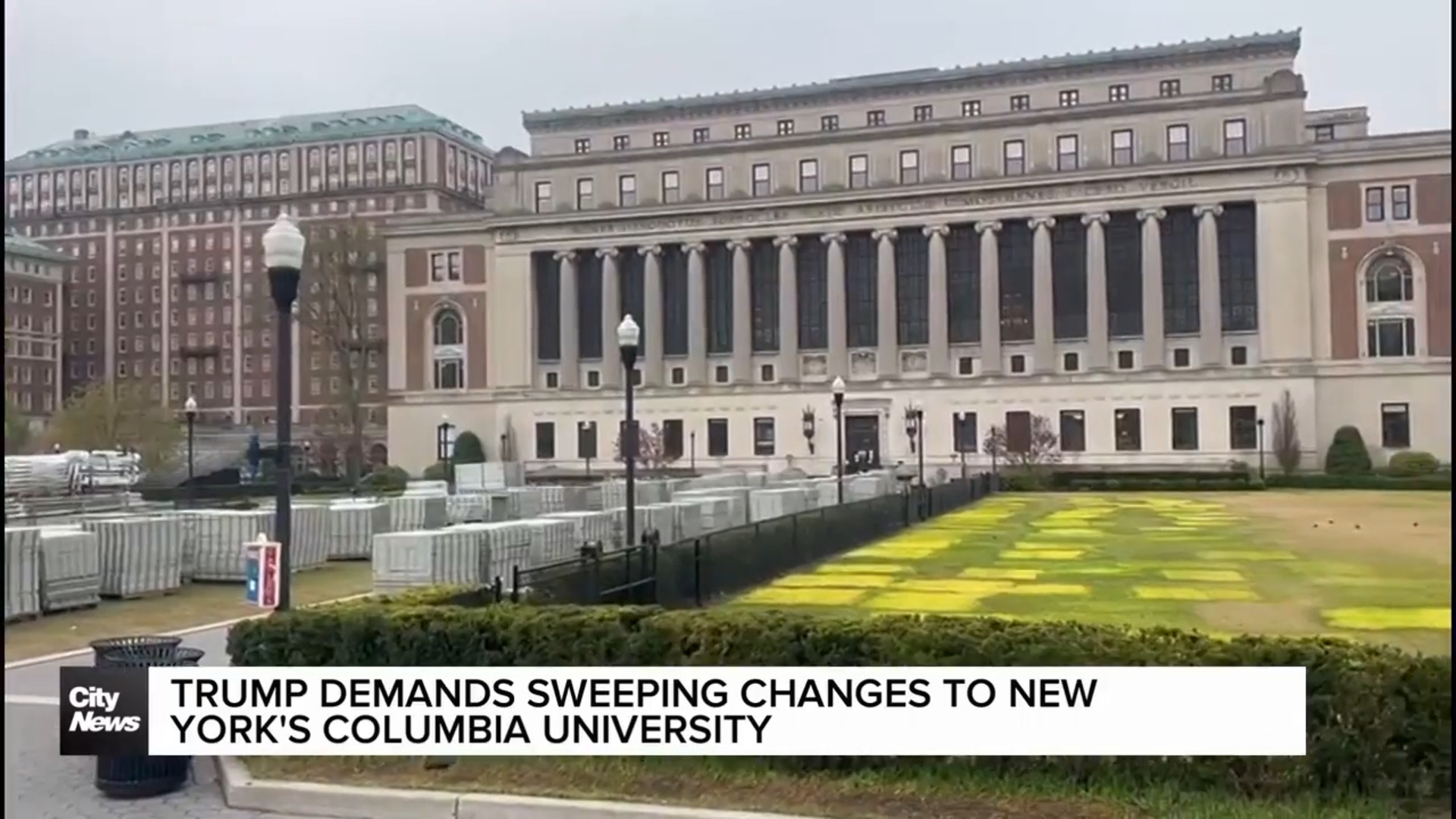 Columbia University faces ultimatum from Trump administration