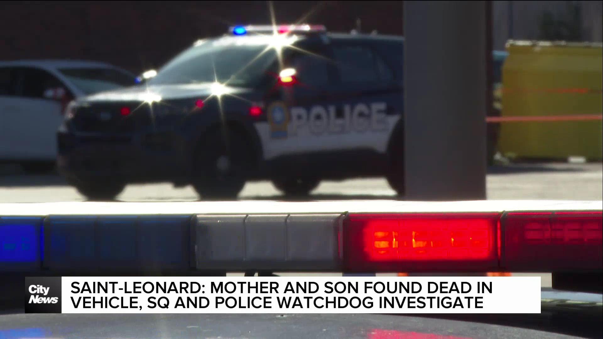 Saint-Leonard: Mother and son found dead, SQ and BEI investigate