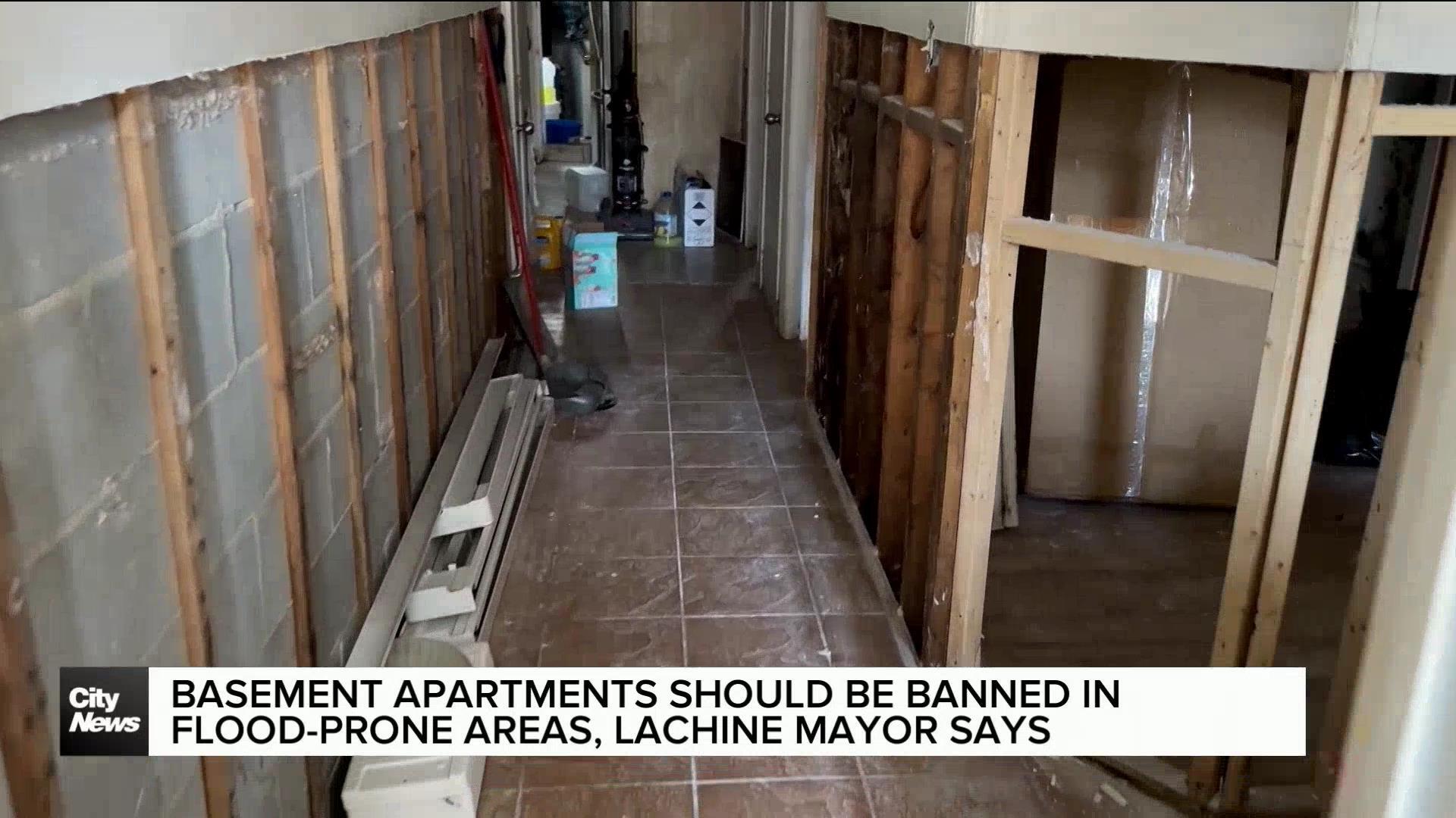 Lachine mayor calls for ban on new basement apartments in Montreal