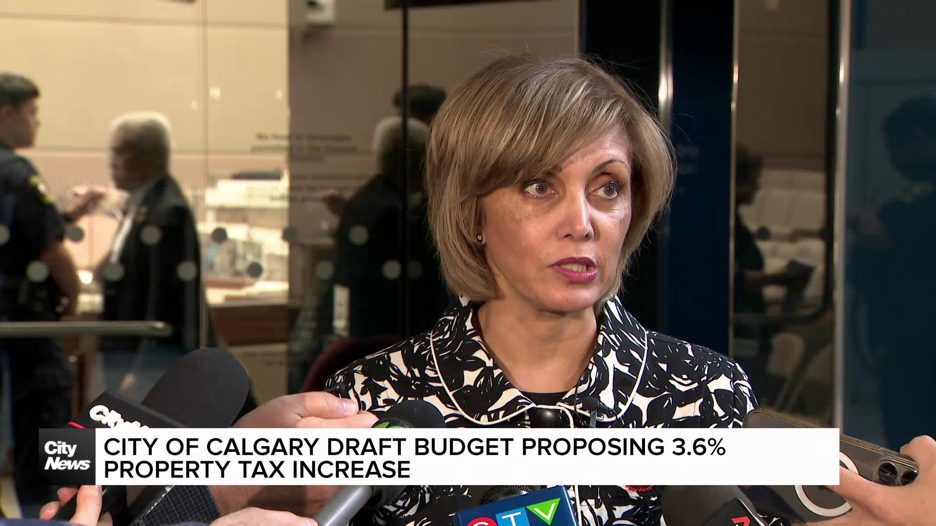 City administration recommends 3.6% tax increase to Calgary council