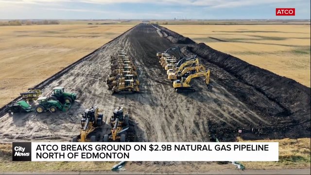 ATCO breaks ground on $2.9-billion natural gas pipeline