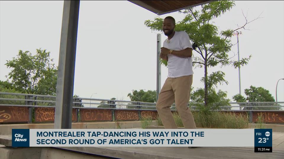Montrealer tapdancing his way into the second round of AGT