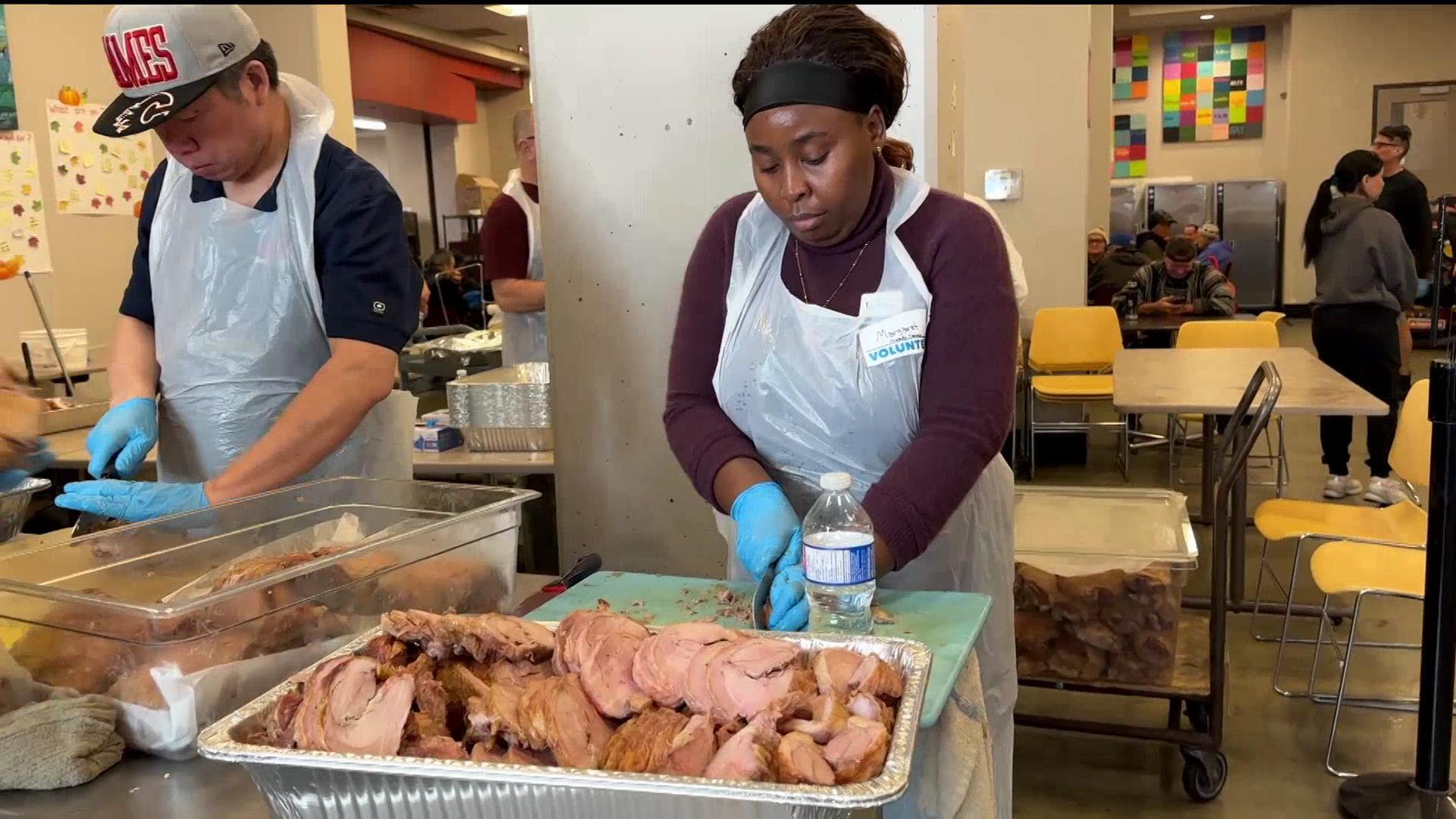 Union Gospel Mission starts weekend-long prep for annual Thanksgiving meal