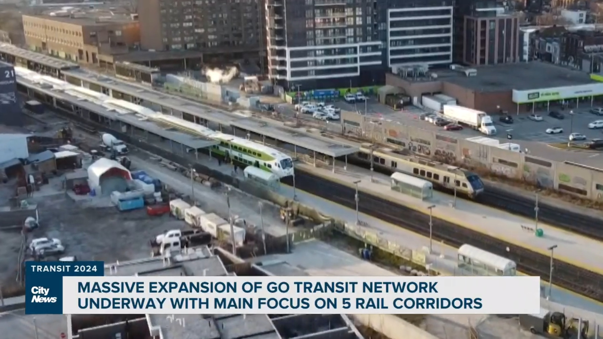 Massive expansion of GO Transit network underway with main focus on 5 rail  corridors