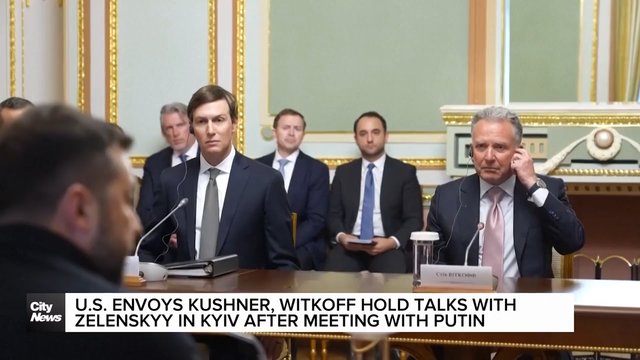 U.S. envoys make first trip to Kyiv after talks with Putin