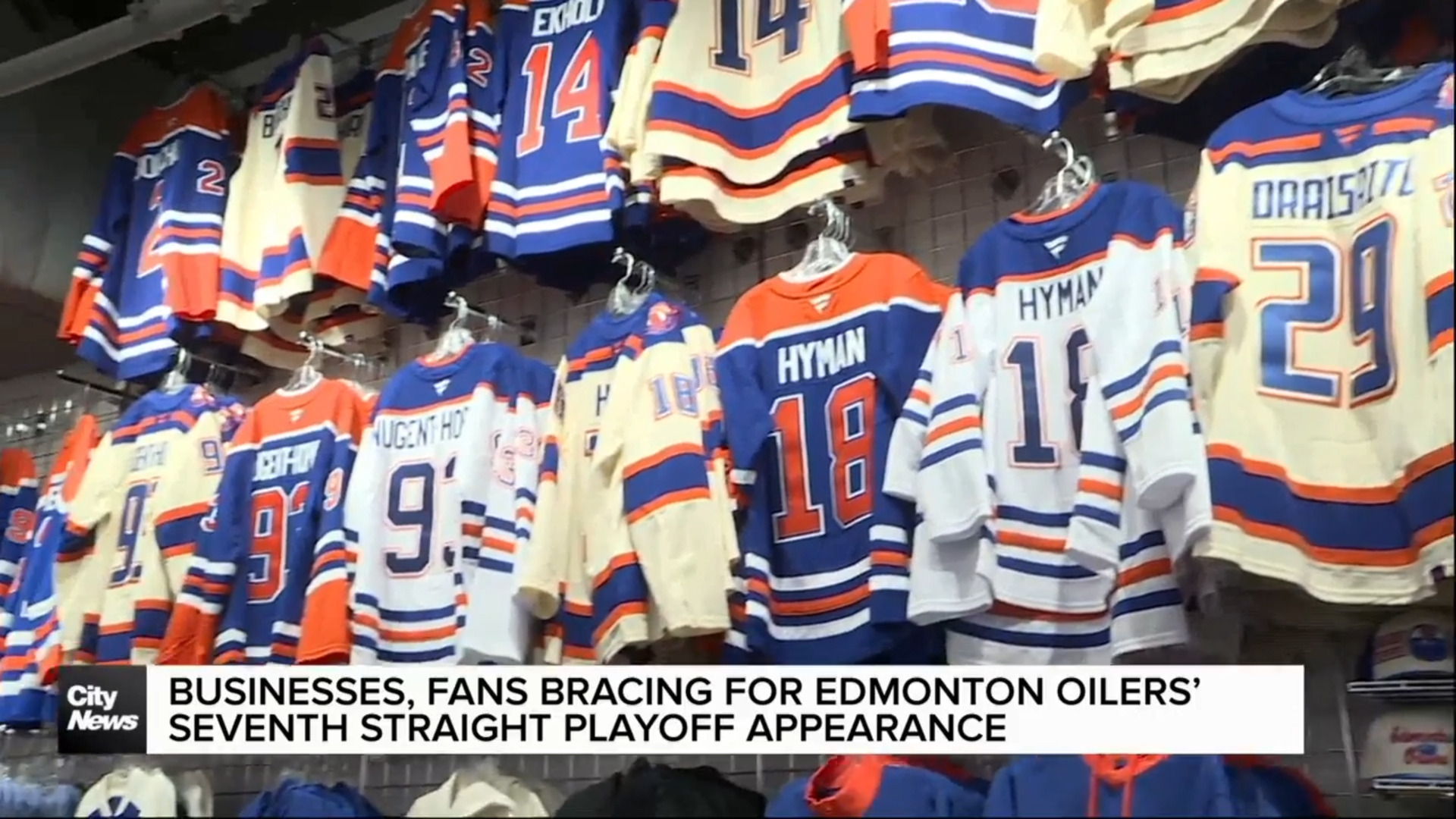 Businesses, fans bracing for Edmonton Oilers’ 7th straight playoff run