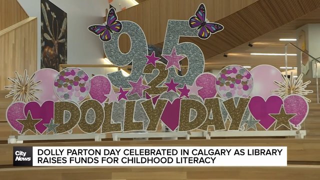 Dolly Parton Day celebrated in Calgary as library raises funds for childhood literacy