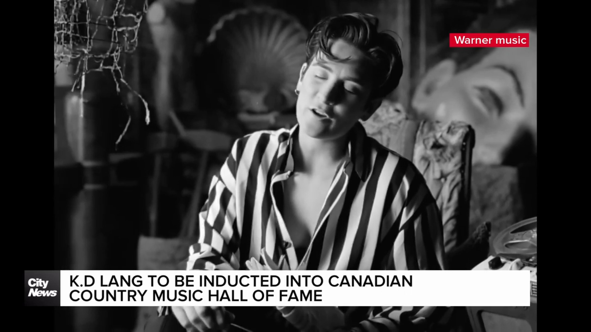 Canadian artist K.D Lang inducted into the Canadian Country Music Hall of Fame