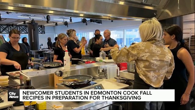 NorQuest newcomer students learn to cook and connect with Edmonton community