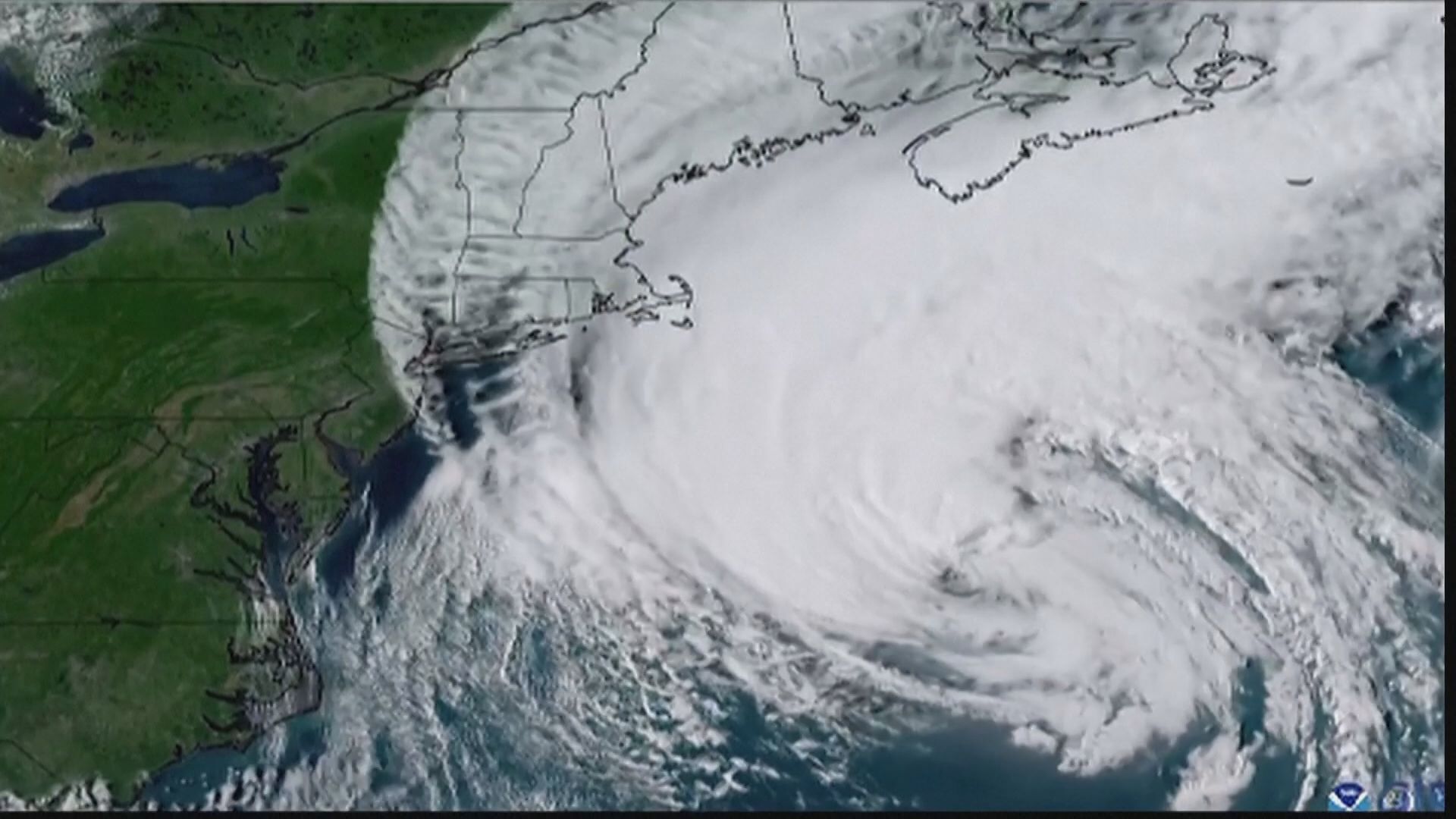 What it's like in New Brunswick as post-tropical storm Lee arrives
