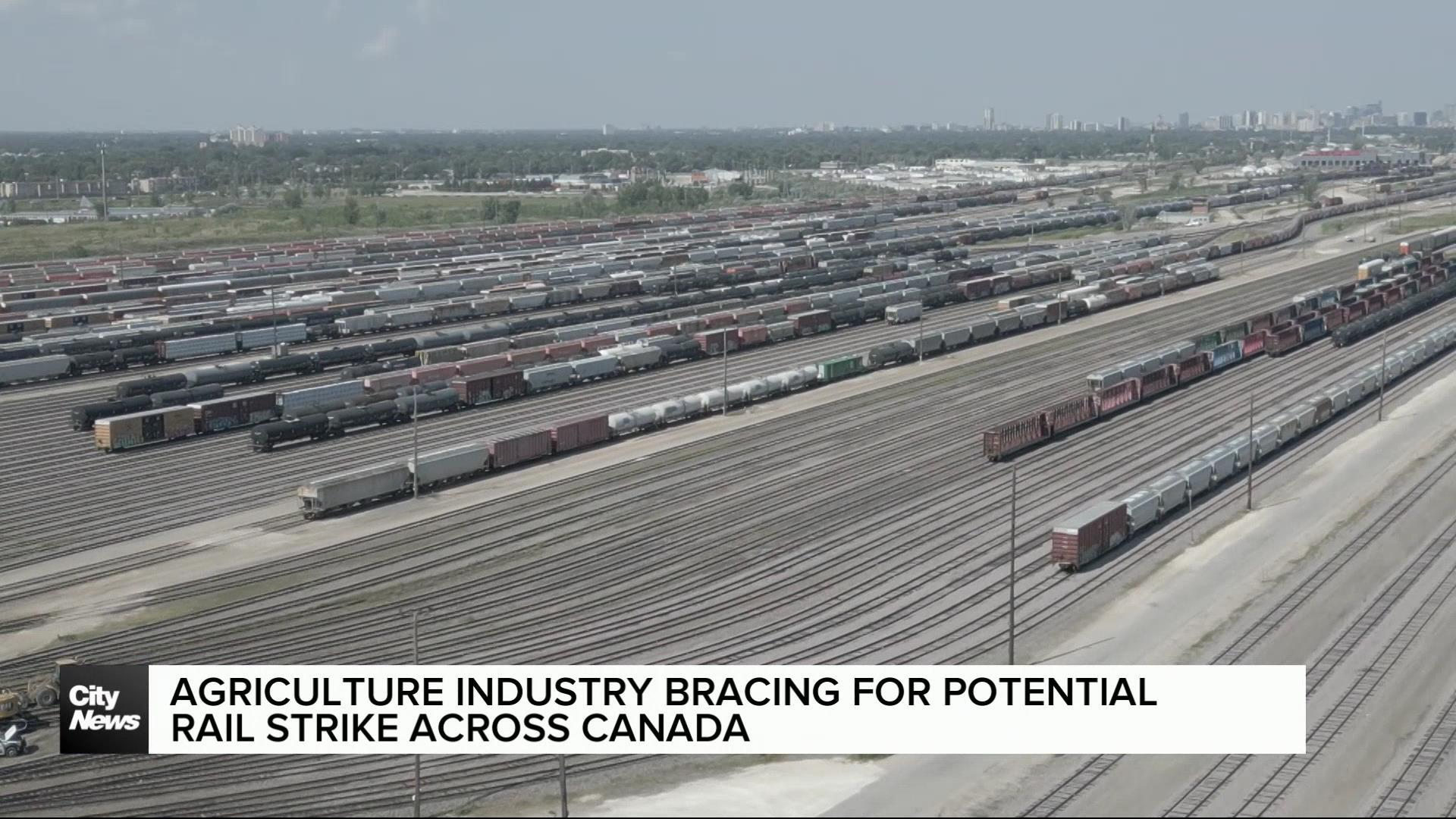 Rail strike could impact Canada’s agriculture industry