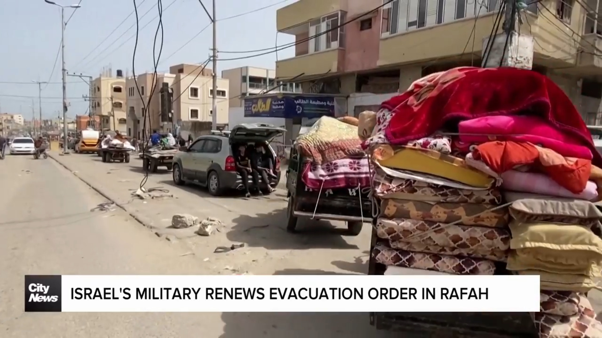 Israel renews calls for Palestinians in Rafah to evacuate
