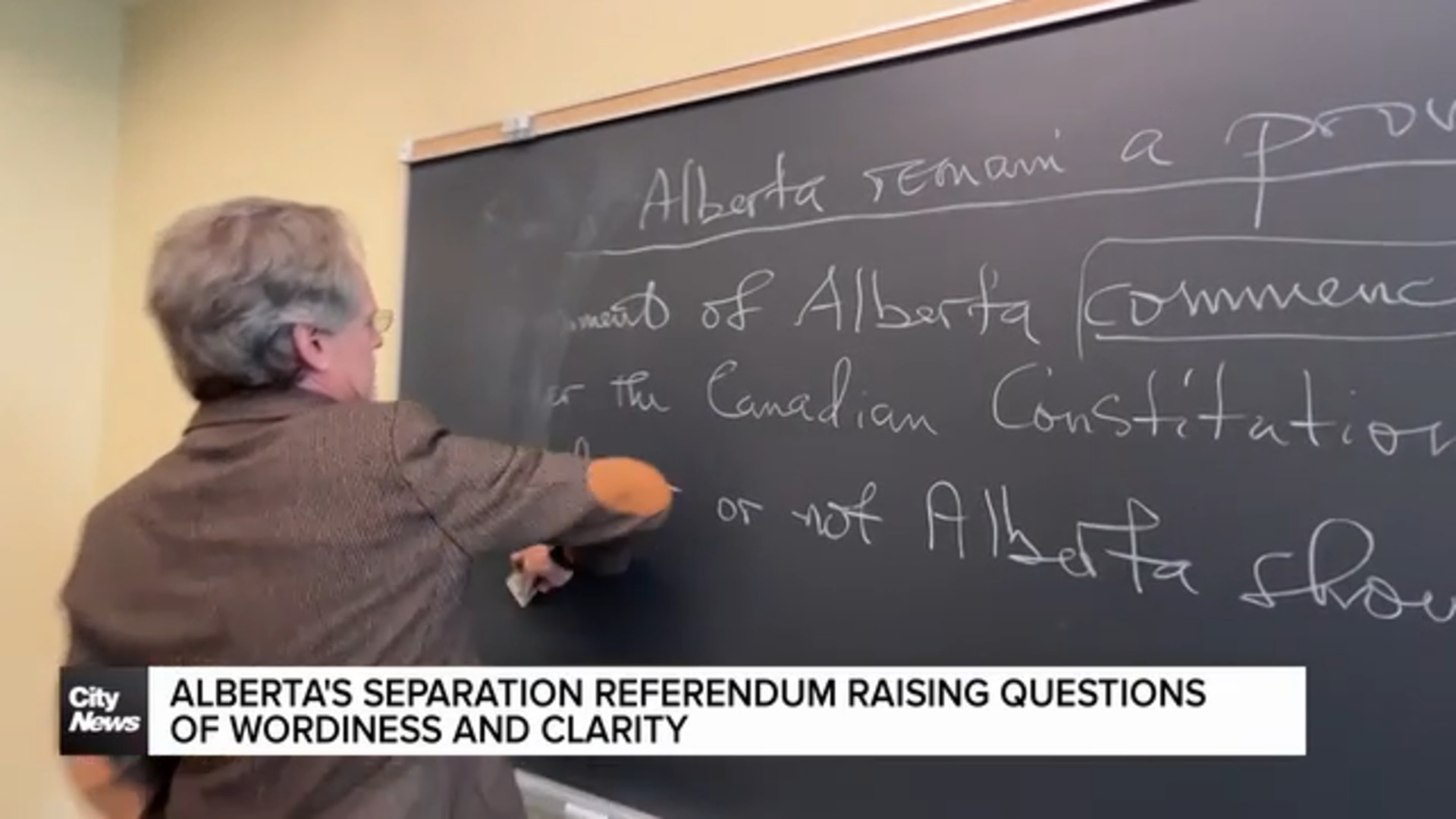 Alberta's separation referendum raising questions of wordiness and clarity
