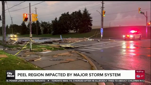 Peel region impacted by major storm system