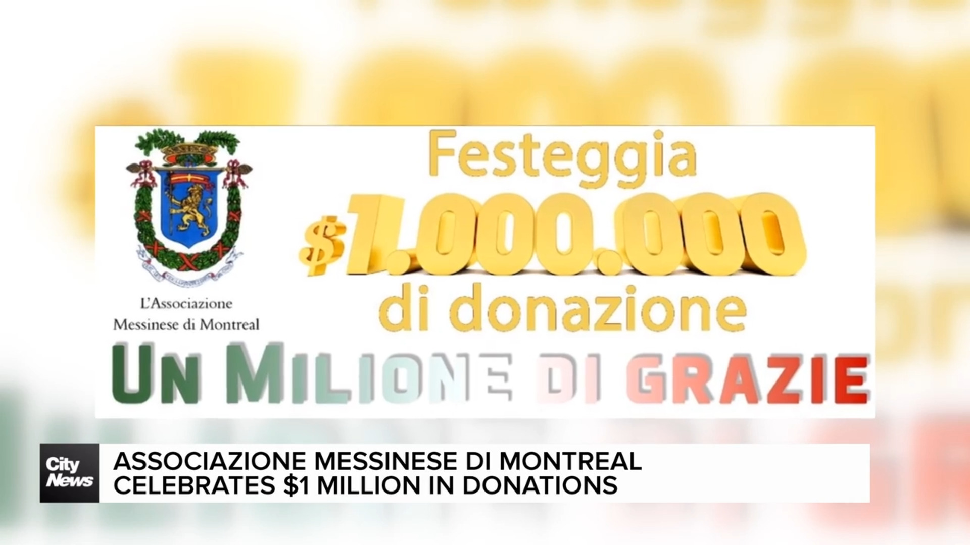 Montreal Sicilian organization reaches $1M fundraising milestone