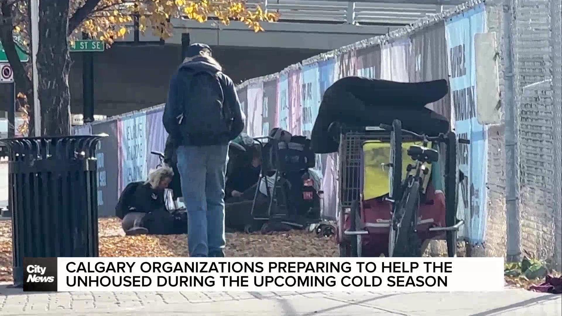 Calgary organizations preparing to help the unhoused during cold weather