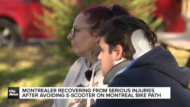 Montrealer seriously injured after avoiding e-scooter on bike path