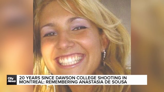 20 years since Dawson College shooting: remembering Anastasia De Sousa