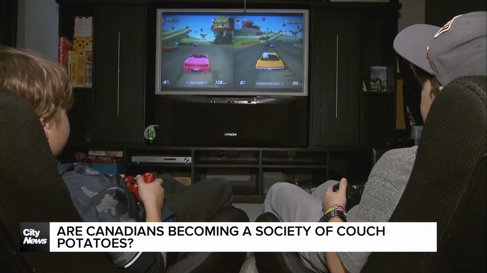 Are Canadians becoming a society of couch potatoes?