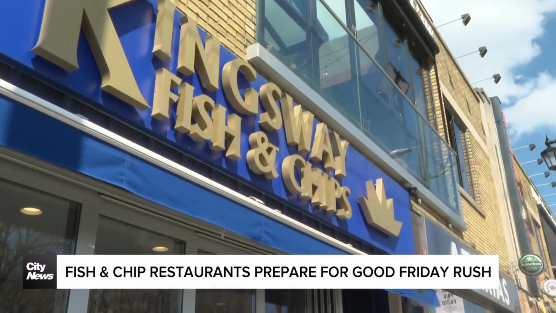 Fish and chip restaurants prepare for Good Friday rush