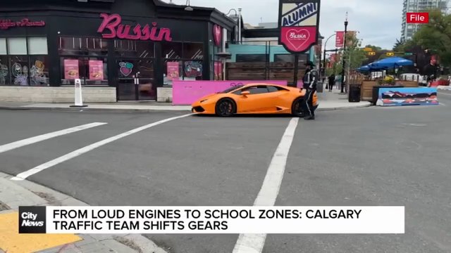 From loud engines to school zones: Calgary traffic team shifts gears