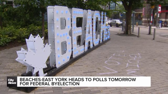 Beaches-East York heads to polls tomorrow for federal byelection
