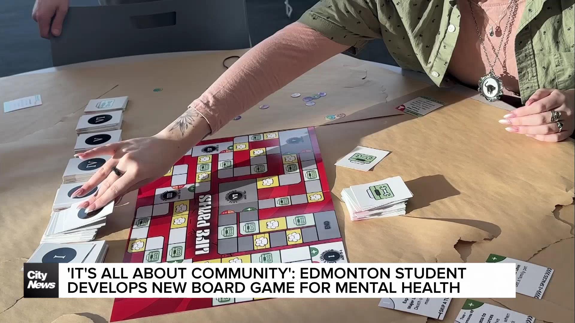 “It’s all about community”: Edmonton graduate student develops new board game for mental health