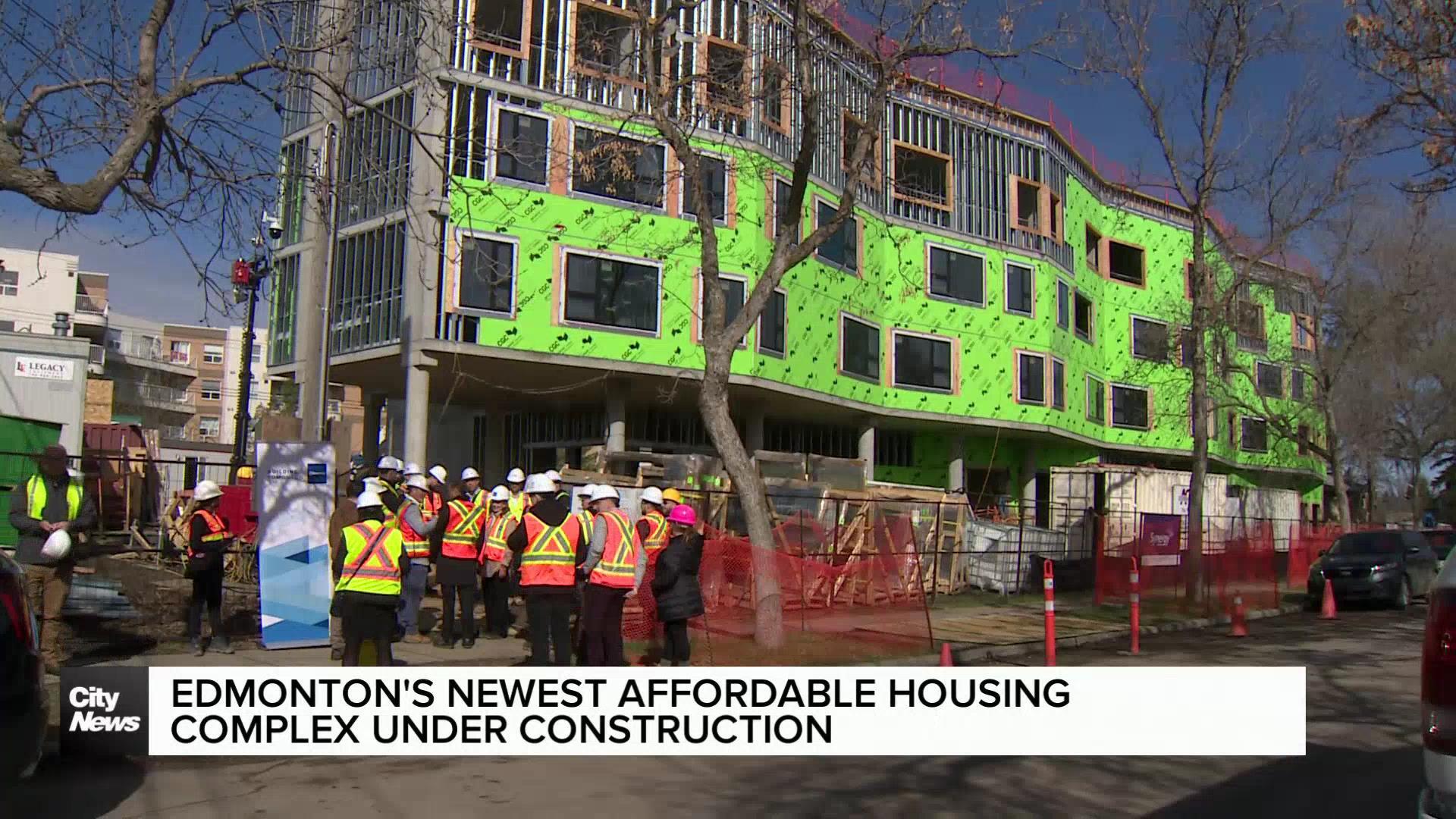 Edmonton continues fight against affordability with newest complex