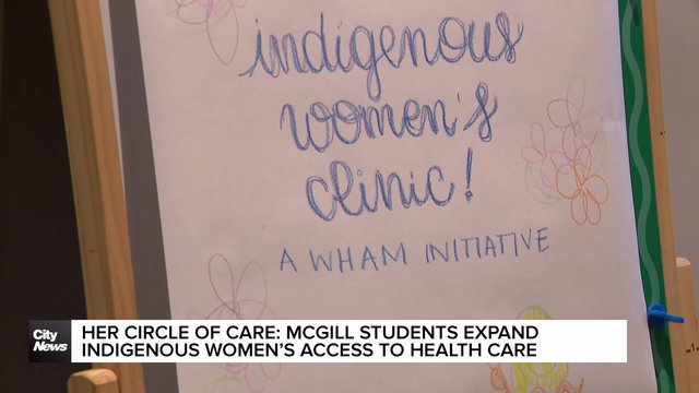Montreal students push for Indigenous women's access to health care