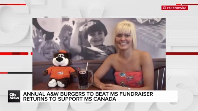 Annual 'A&W Burgers to beat MS fundraiser' returns to support MS Canada