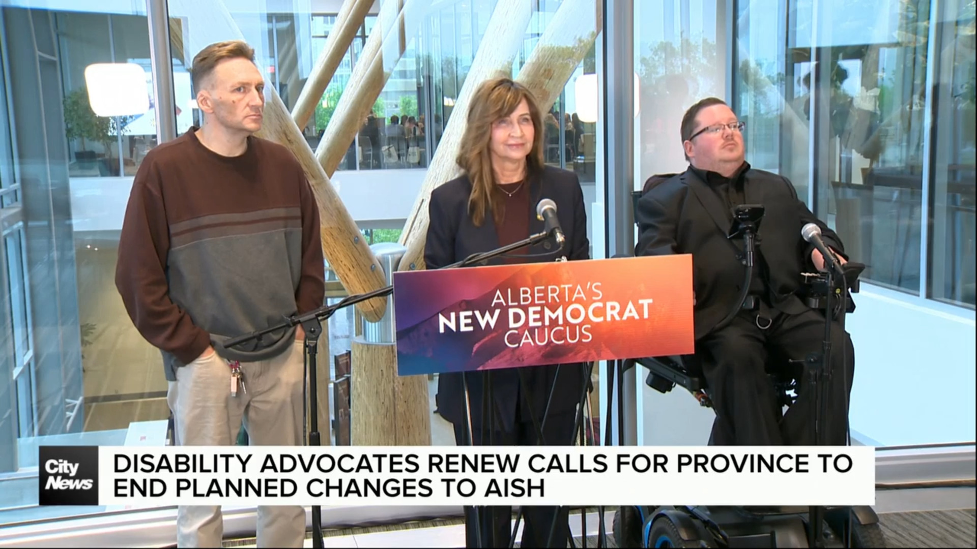 Disability advocates renew calls for province to end planned changes to AISH