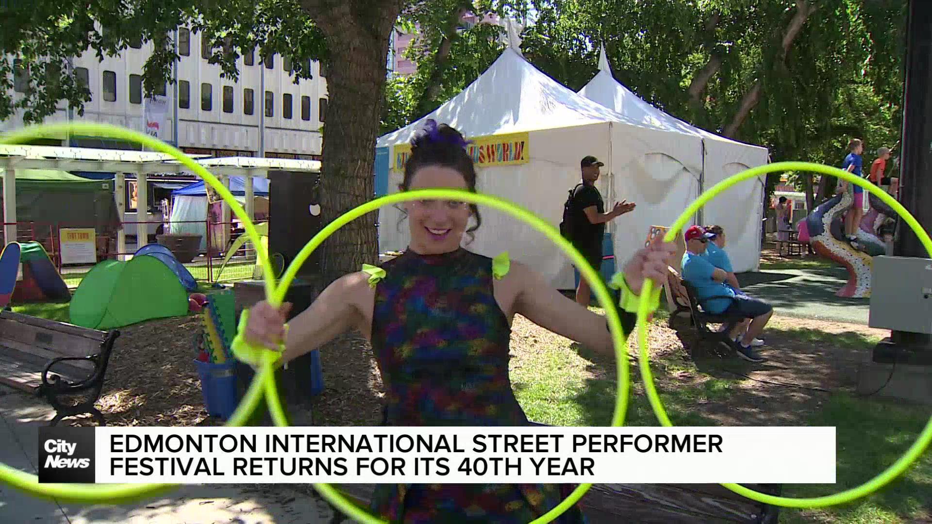 Edmonton International Street Performers Festival celebrates 40th anniversary